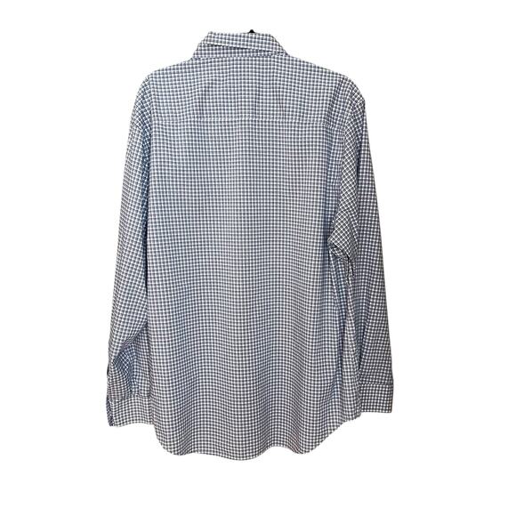 Perry Ellis XXL Non-Iron 100% Cotton Long Sleeve Button Down Shirt - Picture 3 of 10